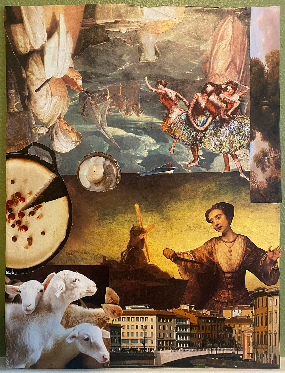 Ascension by Ella Ciffone. Collage.