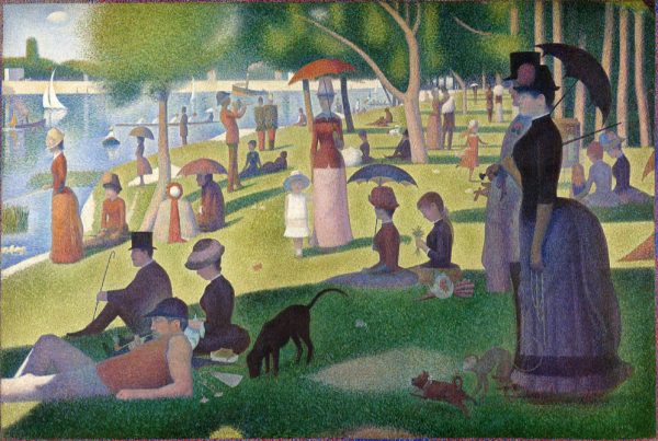“A Sunday Afternoon on the Island of La Grande Jatte” by Georges Seurat.