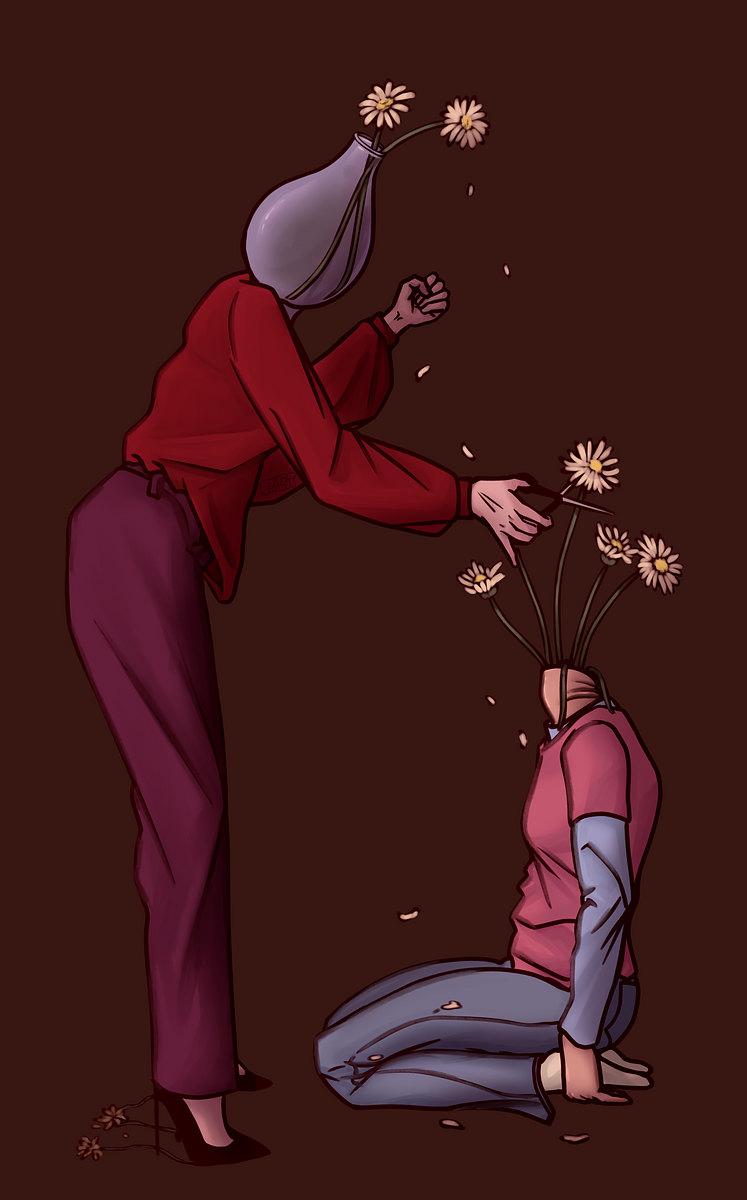 "a mother's love"
Digital art by applpi