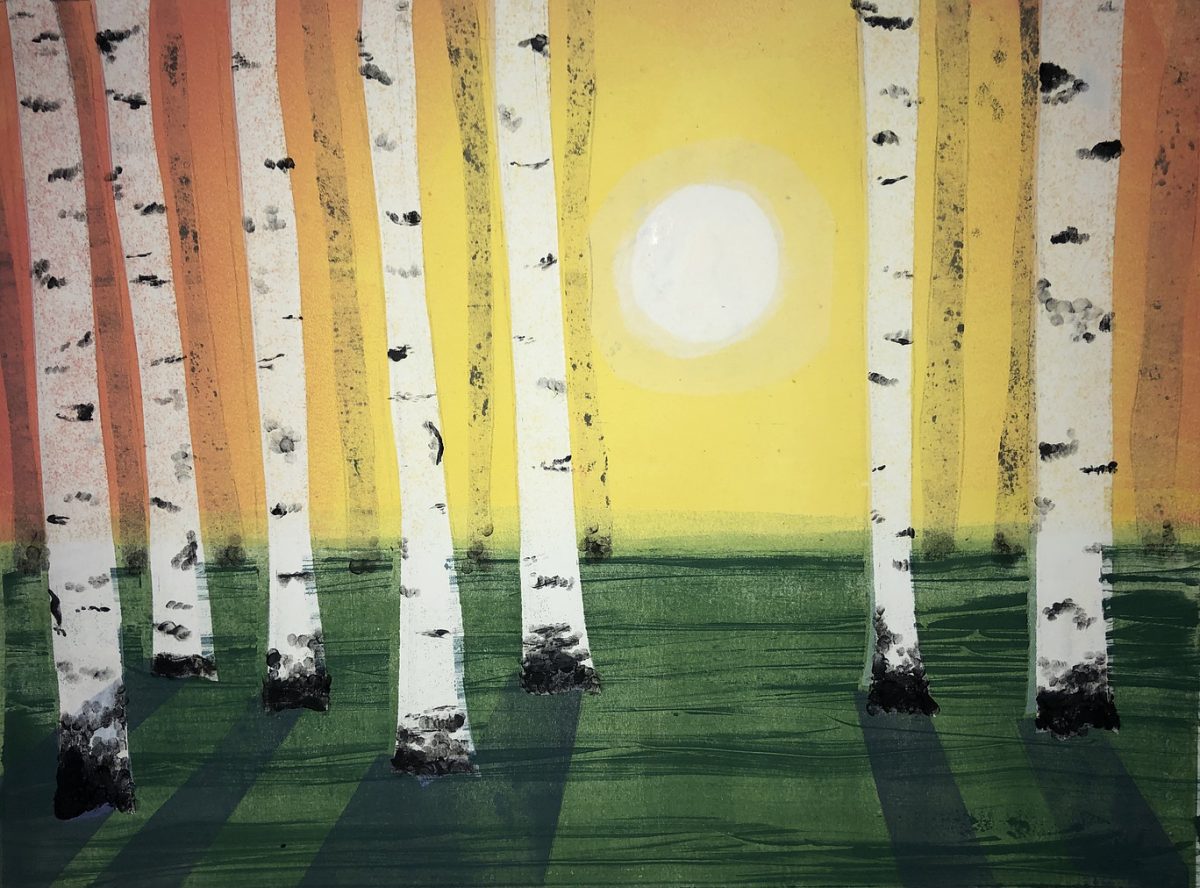 "Aspens - 2"
Monotype by Aspen McCallum