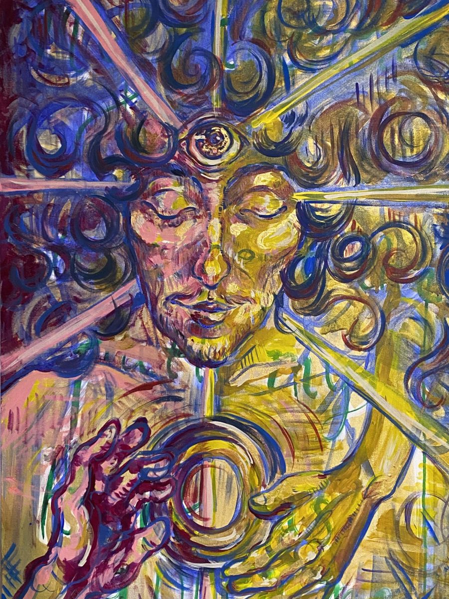 "Cursebreaker"
Acrylic on canvas by Matthew O'Connor