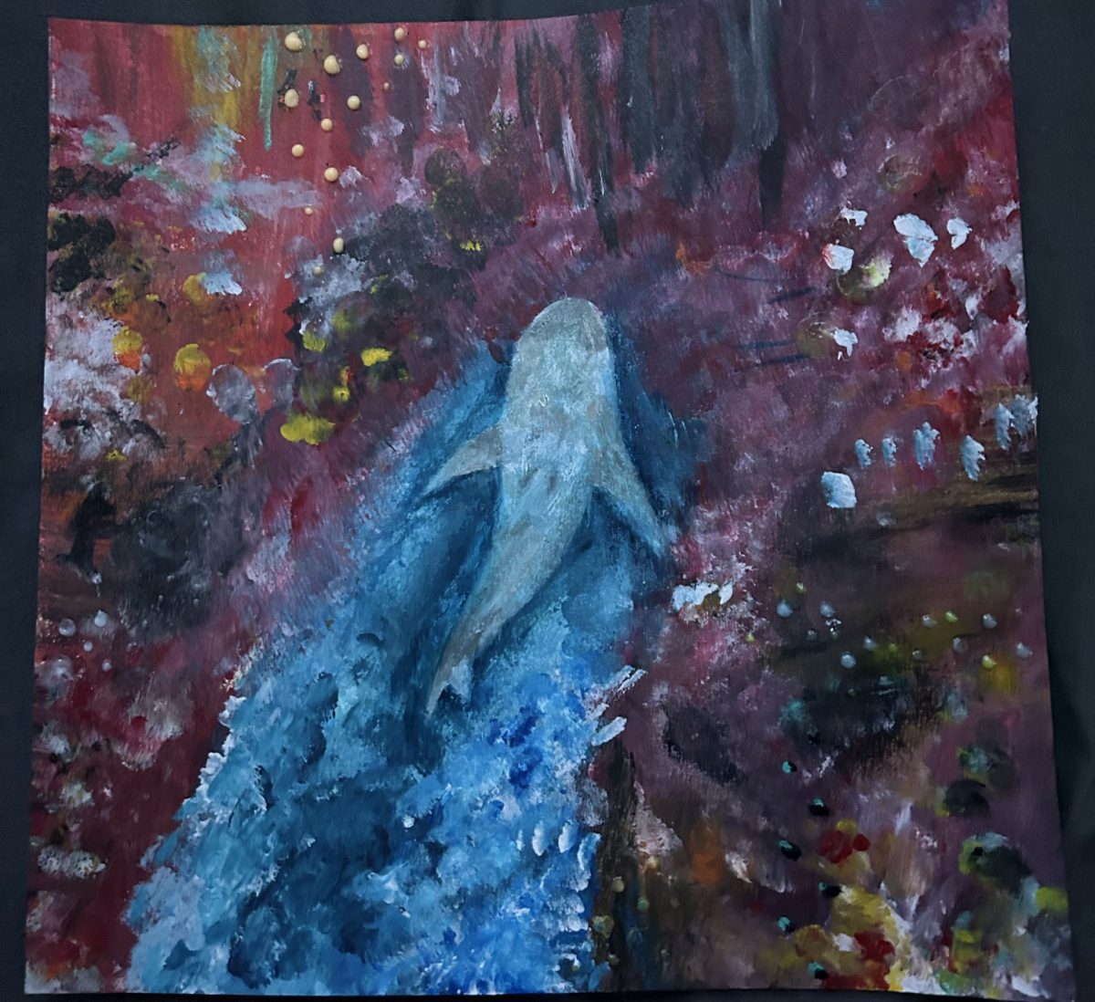 "Swimming Through"
Acrylic by Lily Estep